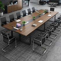 Office furniture conference table long table small simple modern conference table training table negotiation table office table and chair combination