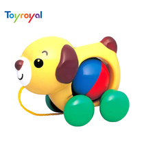  Toyroyal Japanese royal toy Baby toddler fitness Hand pull puppy Hand pull duckling Hand pull animal