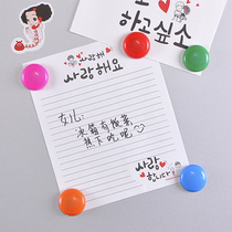 3cm color magnetic particles message magnetic paste iron stone note paper decorative stickers whiteboard magnetic beads magnetic buckle refrigerator stickers