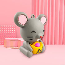 2020 Rat Year Mascot Creative Gift Animal Doll Hanging Accessories Rat Doll Key Pendant Cute Little Paparazzi