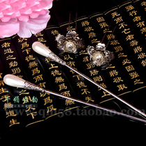Antiquity clothing headdress Tang Dynasty skirt accessories Chinese handmade hairpin retro Qiluo Xiang same hair hairpin headdress