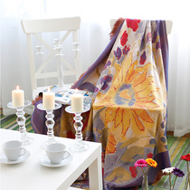 Ekelund Sweden Sunflower Cape Blanket Bed Blanket American Towel Blanket Travel Knee Blanket Autumn Winter Air Conditioning Blanket