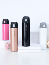 Music buckle Classic men and women same type thermos cup stainless steel cup portable water Cup