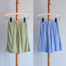 50-fold clearance ~ 100 and 110 yards ~ summer childrens clothing Korean brand girls in children refreshing wide leg pants Capri pants