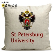 Sofa decoration of cotton-cushion pillow on cotton-cushion bedroom pillow around St Petersburg State University