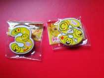 Smiley Face Erasable Rubber Smile Rubber Digit Erasable Rubber Smile Rubber Eraser