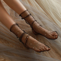 Sexy Eroy Underwear Thin Yarn Perspective Fire Horseradish Stock Socks Stocking Socks Stocking Socks Sleeping Accessories Passion Seductive Female Socks