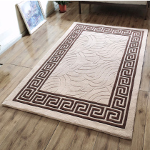 Chinese wool carpet bedroom living room bedside full of coffee table modern minimalist household handmade rectangular floor mat