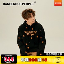 Dangerouspeople Xue Zhiqian dsp full print maple leaf embroidery logo trend hoodie hoodie hoodie