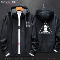 Ark game two-dimensional surrounding windbreaker jacket trend casual clothes men and women couples personality hat jacket