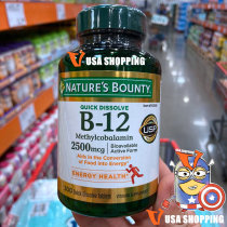 American straight hair Nature treasure B- 12 Cherry lozenges 2500mcg * 300 tablets