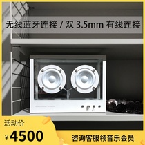 Transparent Bluetooth Audio Swedish Imported Transparent Speaker Tempered Glass Subwoofer Speaker