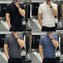 Xun Shi Ming Shang clothes mens polo shirt casual short sleeve Ice Silk half sleeve New loose top quick dry printing