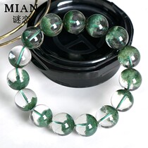 Natural Green Ghost Bracelet treasured grade half-basin polyppot handstring male and female lovers