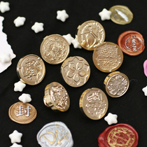 WEEK BAR Handbill Magic Array Harry Potter Cartoon Perimeter Pattern Fire Paint Seal Wax Postmark Seal