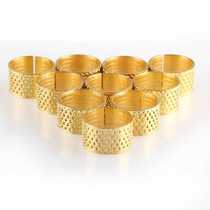Protective sewing shoes Hand-made hand-sewn clothes thimble hoop convenient finger hoop Bronze hand-made top hat hand yuqi