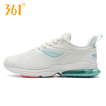 361 Women Shoes Sneakers 2022 Spring New Half Palm Air Cushion Shock Absorbing Casual Shoes Breathable Integrated Training Shoes Woman