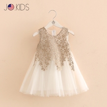 The new Summer Girl Boy Dress 2022 Summer Girl Pompeo Dress Childrens Princess Dress dress