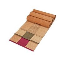 Tea mat bamboo mat linen cloth table flag Zen bamboo woven Chinese classical fabric dry foam mat tea ceremony zero with tea set tea mat