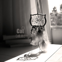 HandMoon Meow Girl Mori Dream Catcher Dream Bell Car Hanging Room Decoration Birthday Gift