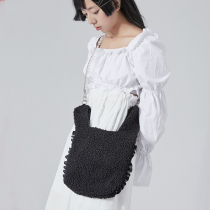 DARKNESS LAB designer original bag winter wild oblique cross lamb wool multi-purpose crossbody clutch bag