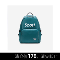 khaki scott fashion brand mens shoulder bag mens bag fashion leisure travel waterproof backpack Female student school bag