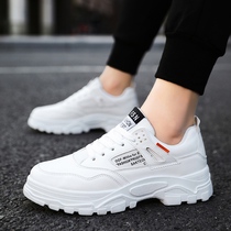 Martins boots men's shoes spring 2022 new work casual board shoes men's interior height Joker high-top tooling tide shoes