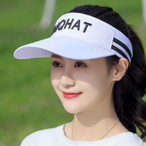 Hat female empty top spring and summer Joker couple letter baseball cap knitted men and women Cap outdoor sun sun hat