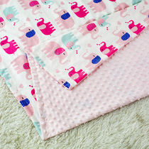 Baby Blanket Bean Blanket Spring Summer Baby Blanket Coral Velvet Carpet Childrens Blanket Air Conditioning Cover Blanket