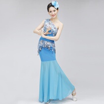 Dai Ethnic Dance Performance Clothing Peacock Dance National Costumes Dance Costumes Dresses Dai Ethnic Dresses Performance Clothing