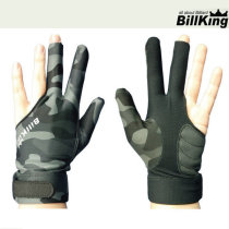 South Korea left-handed three-finger billiards gloves playing billiards gloves right-handed billiards Dew gloves camouflage billiards gloves