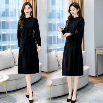 Fashion suit Big code suit Two sets of ocean gas minus age women 2020 Fall professional Temperament Goddess Van