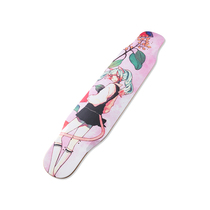 Rebirth longboard Meow longboard girls brush street professional board Autumn equinox veneer surface