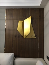 Metal abstract geometric figure wall decoration wall hanging hotel iron three-dimensional soft decoration art wall decoration crafts pendant