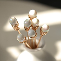 Dai jade hairpin Ancient costume headdress Hairpin step hairpin Daily dish hair Classical hair simple hairpin God stick hairpin Single hairpin