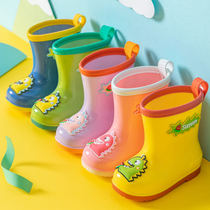 Rain Shoes Children Japanese Children Japanese Boy Toddlers Baby Dinosaur Rain Boots Boy Light Anti Slip Kid Cute