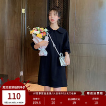 (2 24 new items pre-sold) paid deposit free of charge) blue-language womens clothing retro-age-reduction-and-wear dress