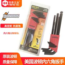 American BONDHUS Bolton Original Allen Wrench Long Ball Head Inner Hexagon Key 10999 10946