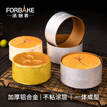 Farbakery Large Drum Bread Mold Nonstick Mini Mousse Cake Circle Round Cake Cutting Die Baking Tool