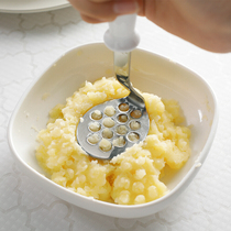 Japanese Kitchen Food Masher Potato Mud Grinder Home Stainless Steel Mud Squeezer Baby Food Aid