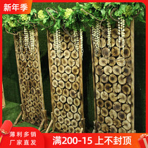 Forest wedding props wood screen wooden background screen ornaments outdoor forest wedding welcome area layout