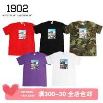 Spot Supreme 20FW Verify Tee Jiugong Sigye Street View Passcode Photo Short Sleeve T-shirt