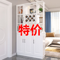 Light luxury wine cabinet partition cabinet modern simple guest restaurant entrance screen cabinet home entrance shoe cabinet
