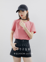 Seven Volume One cut denim shorts women women 2021 new black slim casual pants small pants summer 0447