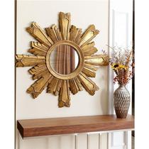 European luxury antique gold wood carving decorative mirror sun porch mirror hall living room wall hanging mirror meal side mirror customized