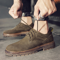 Casual leather shoes men business dress British Martin trendy shoes mens shoes 2021 new autumn leather shoes men