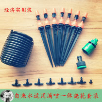 New automatic watering device Adjustable gardening home garden balcony vegetable garden flower watering system Cooling and humidification set
