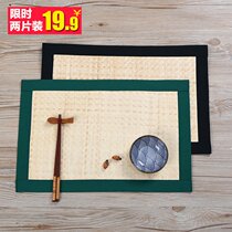 KENS day style dining mat woven bushel cotton cloth wrapping cushion double face with anti-wear and heat insulation mat anti-burn table mat
