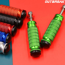 Rampage @ modified Kawasaki ZX6R big foot post ZX636 raised foot bar ZX9R foot pedal ZZR600 foot Z750
