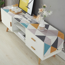 Nordic ins Wind TV cabinet tablecloth cotton linen fabric living room rectangular shoe cabinet cloth cover cloth tablecloth